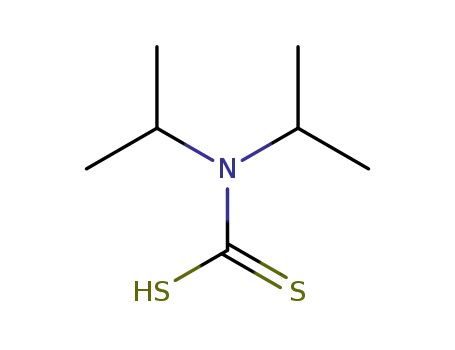 Molecular Structure of 25022-55-3 (diisopropyldithiocarbamate)