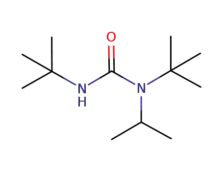 Molecular Structure of 1202047-23-1 (1,3-di-tert-butyl-1-isopropylurea)