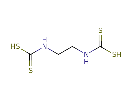 Molecular Structure of 111-54-6 (Ethylenebisdithiocarbamic acid)