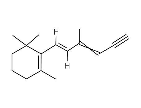 Molecular Structure of 103633-89-2 (3-(β-ionilidene)-1-propyne)