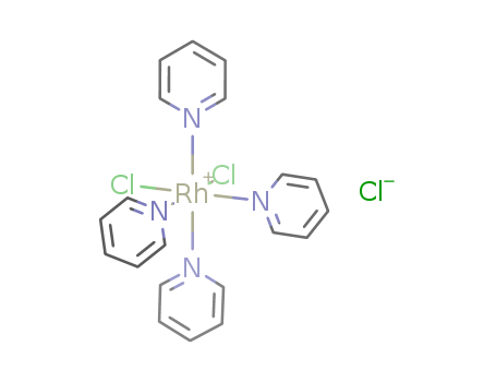 Rhodium(1+),dichlorotetrakis(pyridine)-, chloride (1:1) cas  14077-03-3