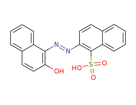 1-Naphthalenesulfonicacid, 2-[2-(2-hydroxy-1-naphthalenyl)diazenyl]-