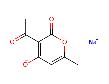 2H-Pyran-2-one, 3-acetyl-4-hydroxy-6-methyl-, sodium salt