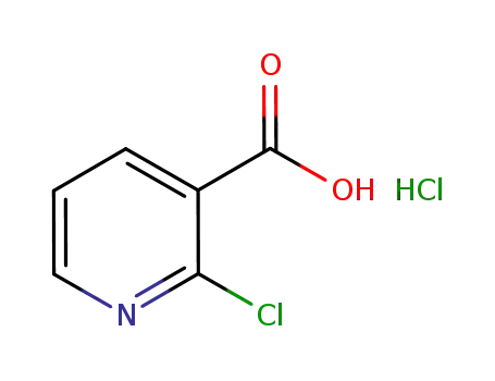 Molecular Structure of 56055-55-1 (2-CHLORONICOTINIC ACID HYDROCHLORIDE)