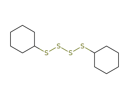 Molecular Structure of 83859-40-9 (Tetrasulfide, dicyclohexyl)