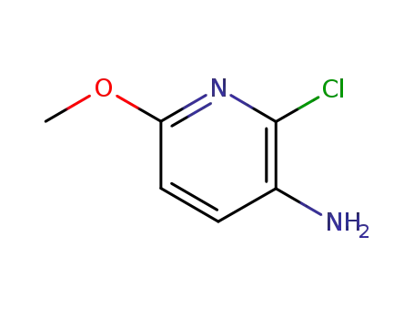 Molecular Structure of 34392-85-3 (2-chloro-6-methoxypyridin-3-amine)