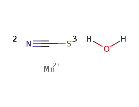 thiocyanic acid ; manganese (II)-compound