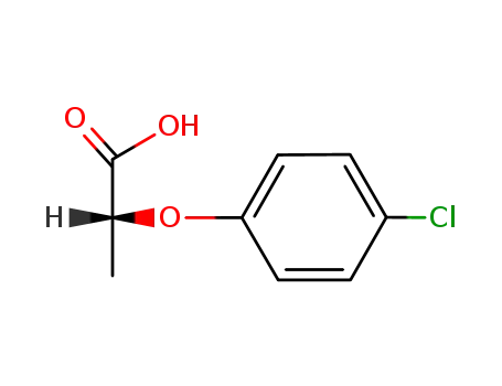Molecular Structure of 20421-33-4 ((+/-)-2-(4-chlorophenoxy)propionic acid)