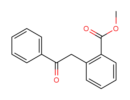 Benzoic acid, 2-(2-oxo-2-phenylethyl)-, methyl ester