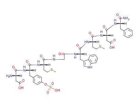 Molecular Structure of 25126-32-3 (Sincalide)