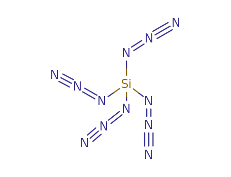 Molecular Structure of 27890-58-0 (Silane, tetraazido-(9CI))