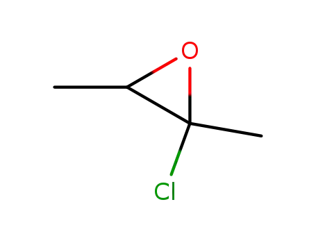Molecular Structure of 71313-16-1 (2-Chlor-2,3-dimethyloxiran)