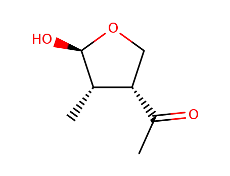 1-[(3S,4R)-5-hydroxy-4-methyloxolan-3-yl]ethanone