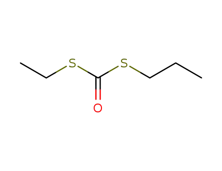 Molecular Structure of 10596-57-3 (Dithiocarbonic acid S-ethyl ester S-propyl ester)