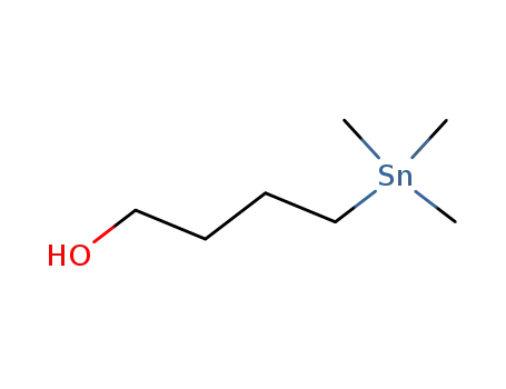 Molecular Structure of 53044-12-5 (4-(Trimethylstannyl)-1-butanol)