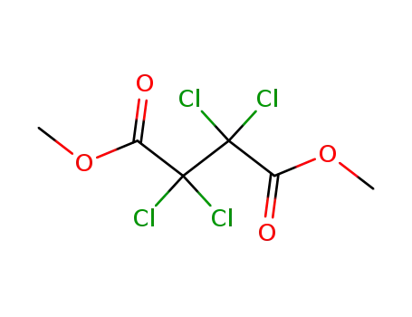 Molecular Structure of 3875-95-4 (dimethyl tetrachlorosuccinate)