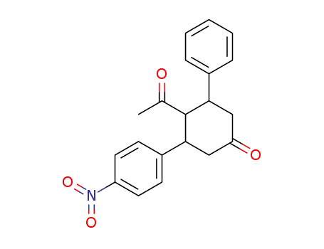 4-Acetyl-3-(4-nitrophenyl)-5-phenylcyclohexanone