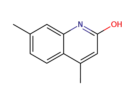 Molecular Structure of 2585-18-4 (4,7-dimethylcarbostyril)