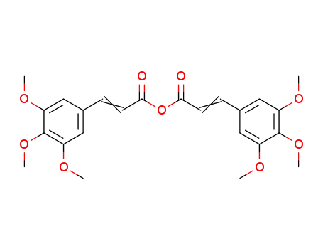 Molecular Structure of 71989-97-4 (3,4,5-TRIMETHOXYCINNAMIC ACID ANHYDRIDE)
