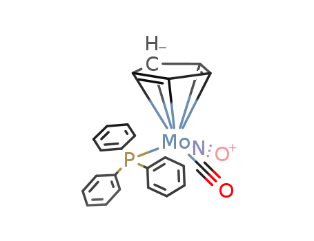 Mo(C<sub>5</sub>H<sub>5</sub>)(CO)(NO)(P(C<sub>6</sub>H<sub>5</sub>)3)