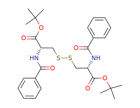 N-benzoyl-D-cystine di-tert-butyl ester