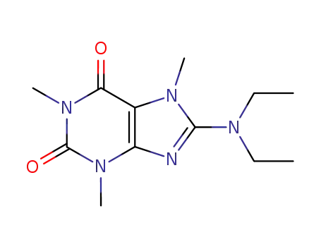 3,7-ジヒドロ-1,3,7-トリメチル-8-ジエチルアミノ-1H-プリン-2,6-ジオン