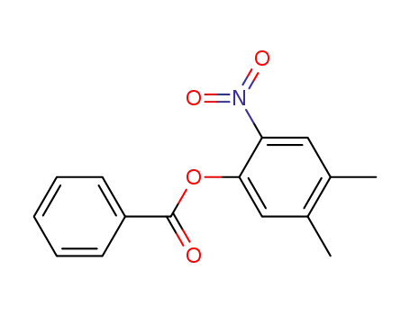 2-benzoyloxy-4,5-dimethylnitrobenzene
