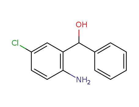 Molecular Structure of 7039-50-1 (2-amino-5-chloro-diphenyl methanol)