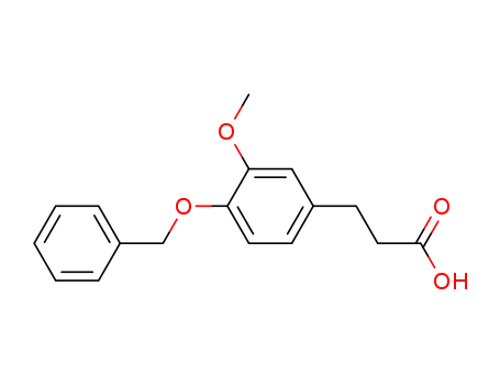3-Methoxy-4-(benzyloxy)-benzenepropanoic acid(30034-49-2)