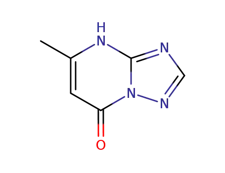 Molecular Structure of 35523-67-2 (4-methyl-1,5,7,9-tetrazabicyclo[4.3.0]nona-3,5,7-trien-2-one)