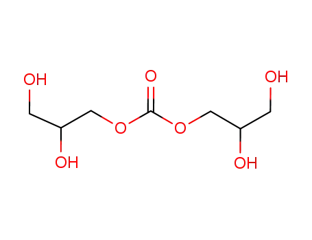 Molecular Structure of 1123295-98-6 (bis(2,3-dihydroxypropyl) carbonate)