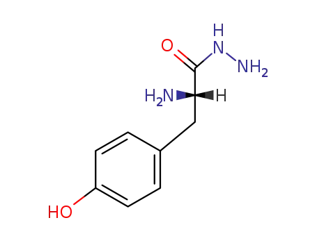 Molecular Structure of 7662-51-3 (L-TYROSINE HYDRAZIDE)