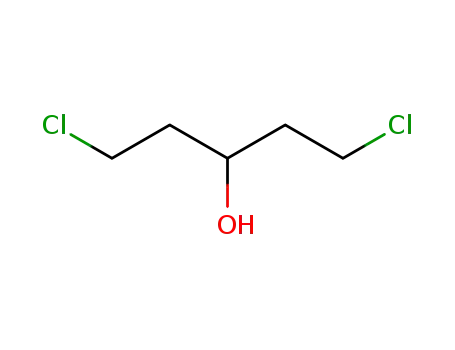 Molecular Structure of 72548-31-3 (1,5-Dichloropentan-3-ol)