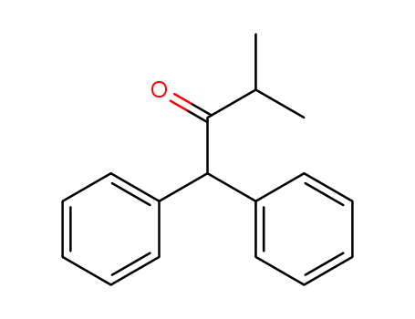Molecular Structure of 7495-04-7 (3-methyl-1,1-diphenylbutan-2-one)