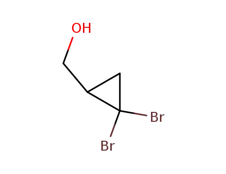 Molecular Structure of 22084-99-7 (2,2-dibromocyclopropane-1-methanol)