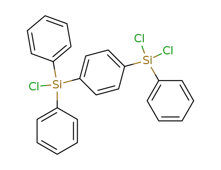 1-Chlordiphenylsilyl-4-dichlorphenylsilyl-benzol