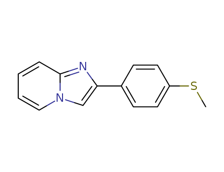 2-(p-Methylthiophenyl)imidazo(1,2-a)pyridine