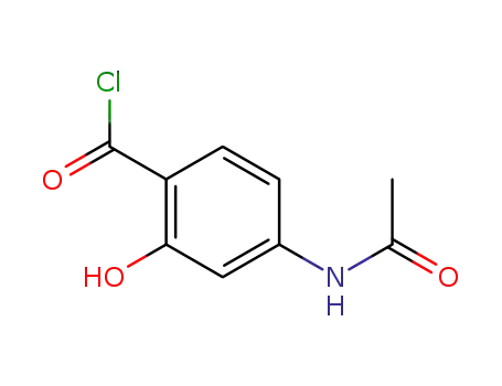4-acetamidosalicyloyl chloride