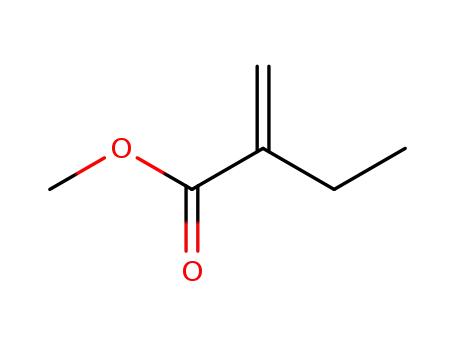Molecular Structure of 2177-67-5 (Methyl 2-ethylacrylate)
