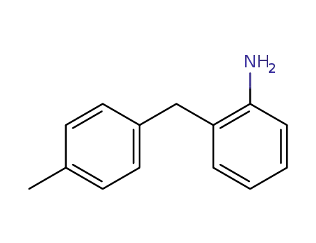 Molecular Structure of 51570-53-7 (Benzenamine, 2-[(4-methylphenyl)methyl]-)