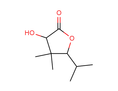 2(3H)-Furanone, dihydro-3-hydroxy-4,4-dimethyl-5-(1-methylethyl)-