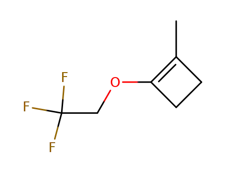 Cyclobutene, 1-methyl-2-(2,2,2-trifluoroethoxy)-