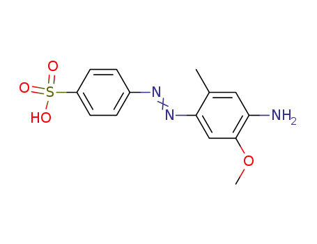 4-[(4-Amino-5-methoxy-2-methylphenyl)azo]benzenesulfonic acid