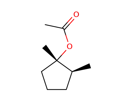 (+/-)-1-<i>r</i>-acetoxy-1,2<i>t</i>-dimethyl-cyclopentane