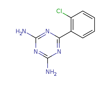 1,3,5-Triazine-2,4-diamine,6-(2-chlorophenyl)- cas  29366-77-6