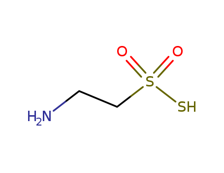 2-aminoethanethiosulfonic S-acid