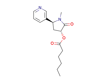 (3'R,5'S)-trans-3'-hydroxycotininyl hexanoate