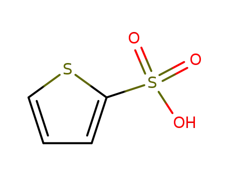 Molecular Structure of 79-84-5 (2-Thiophenesulfonic acid)