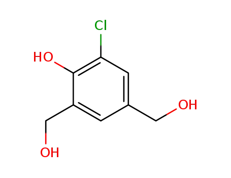 2-chloro-4,6-bis-hydroxymethyl-phenol