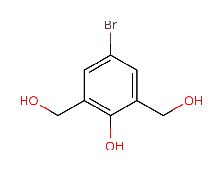 Molecular Structure of 6296-63-5 (4-BROMO-2,6-BIS-HYDROXYMETHYL-PHENOL)